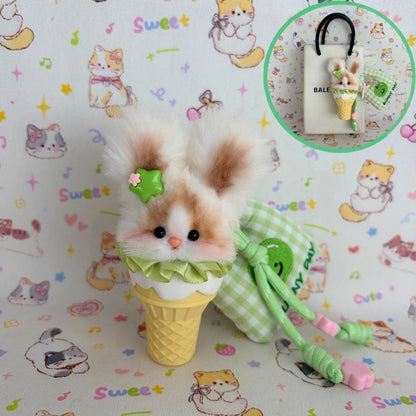 Fluffy Scoops Pendants - Pistachio